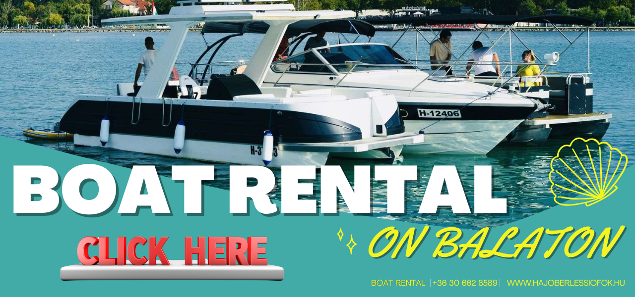 Boat rental Siófok – hajóbérlés angol nyelvű oldala